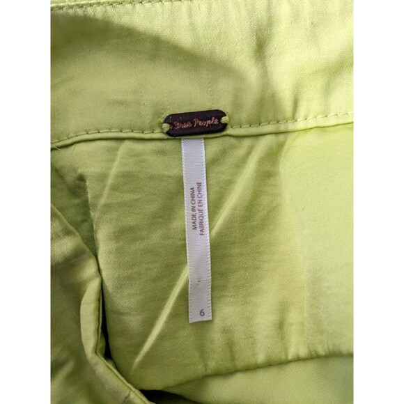 Free People Lime Midi Skirt - Picture 4 of 8